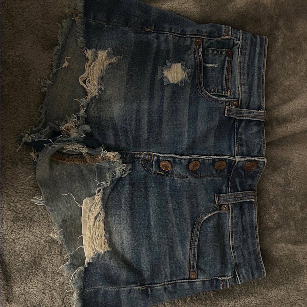 American Eagle Outfitters Blue Denim Shorts